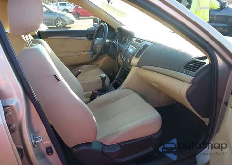 2010 Hyundai Sonata Gls z USA, uszkodzony, nr VIN 5NPET4AC7AH644919